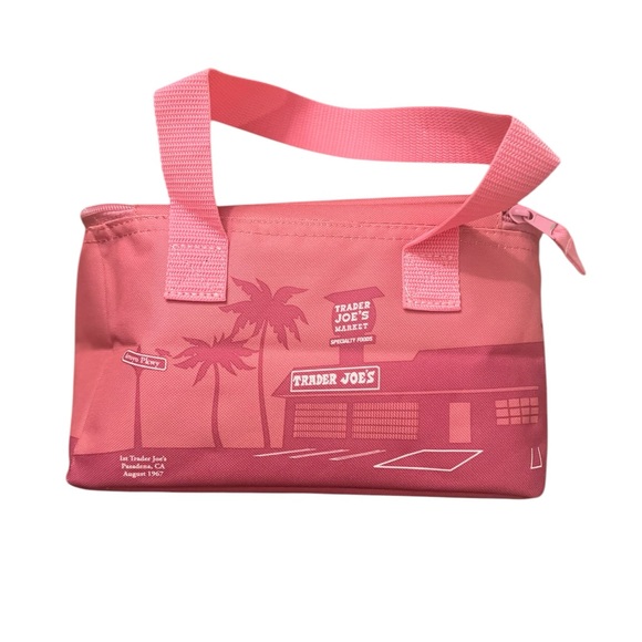 Pink & Lavender Trader Joe’s Insulated Cooler Lunch Bags (LIMITED EDITION) - Picture 2 of 13